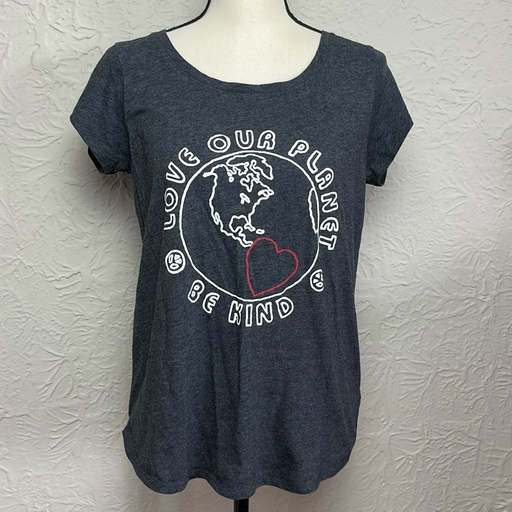 Lucky Brand Love Our Planet Be Kind Tee